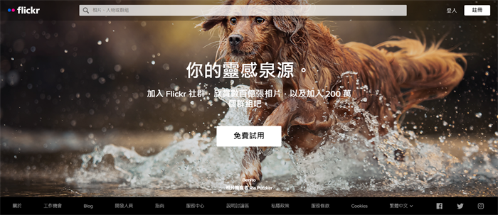 Flickr官网地址https://www.flickr.com雅虎旗下图片分享网(图1)